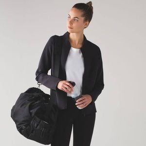 Lululemon Embrace the Space Bomber Jacket Black Scuba 2